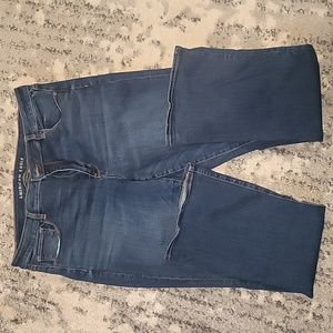 American Eagle hi-rise skinny kick jeans